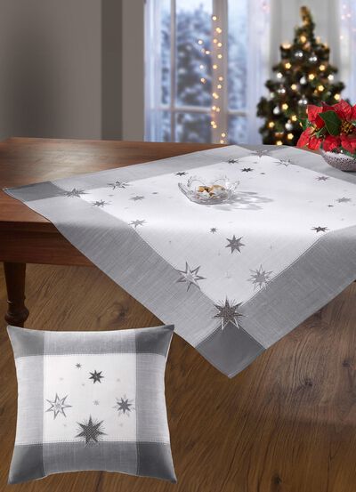 Bords- och rumsdekoration med stj&auml;rndesign 