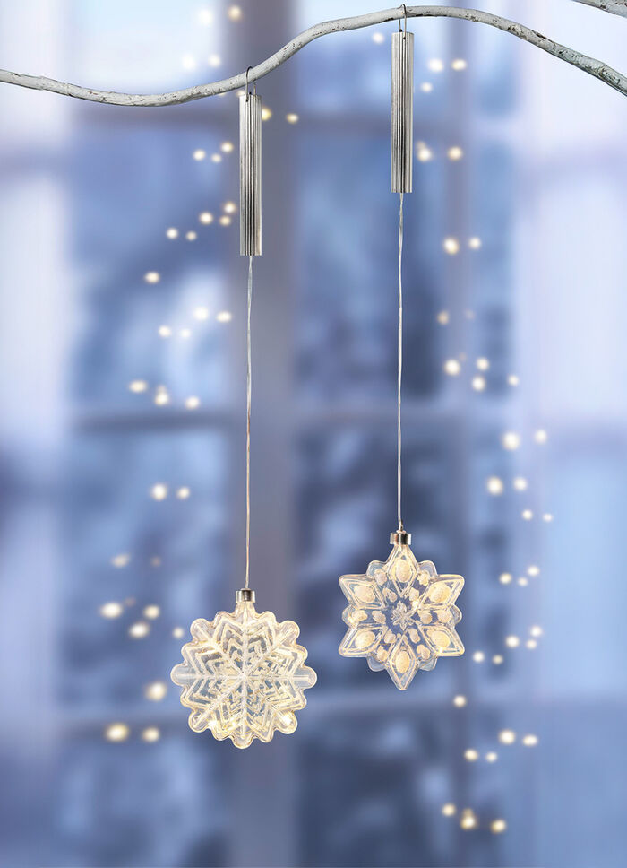 LED-snöflinga GRÄDDE