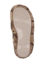 Laurina tofflor gjorda av mycket mysigt plyschmaterial BRUN