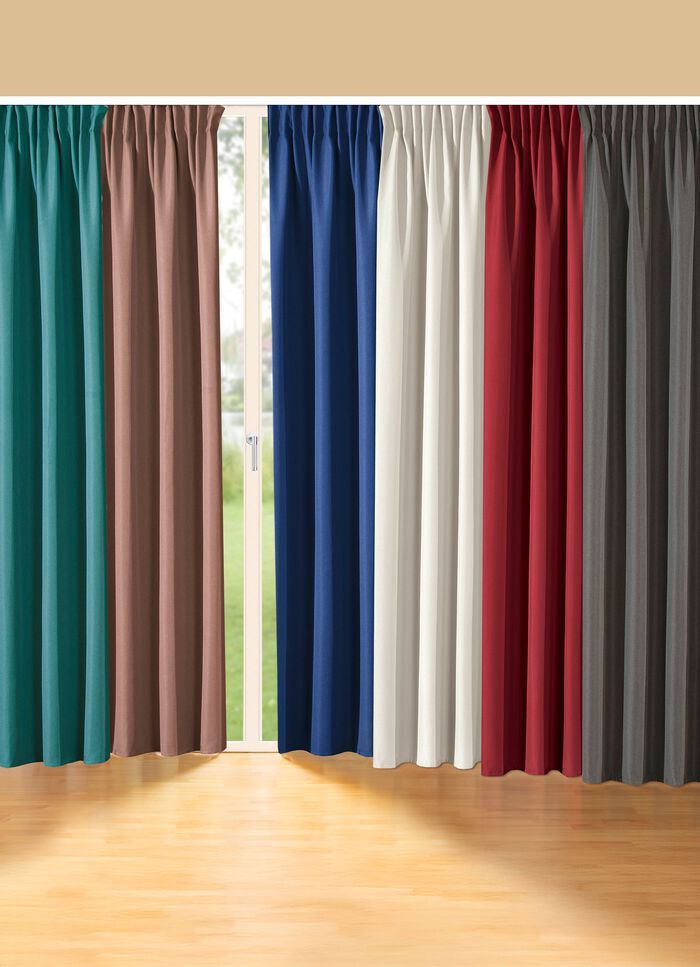 Blickdicht m&ouml;rkl&auml;ggningsskynke med kombinationsband 