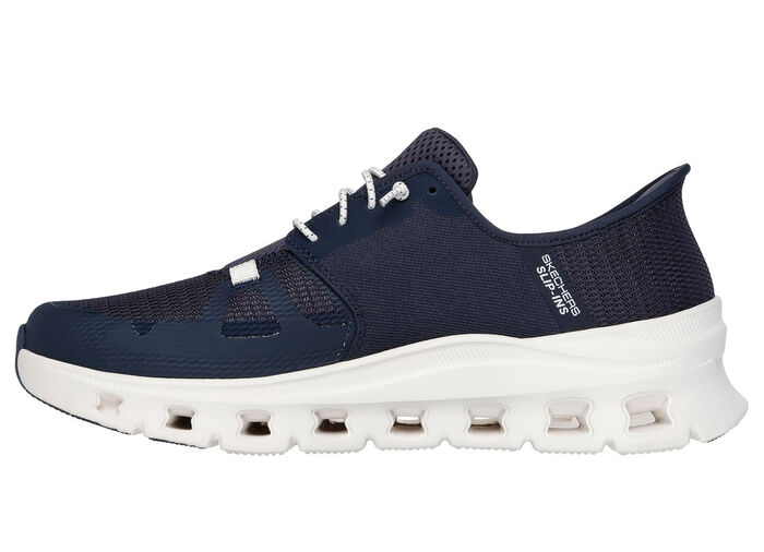 SKECHERS, herrsneakers, med gjuten slip-in-hälplatta, 