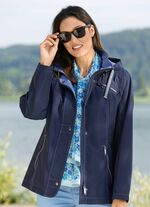 Halsduk med fantasiblomm&ouml;nster 