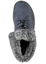 K&auml;ngor fr&aring;n Waldl&auml;ufer med mjuk kant i fuskp&auml;ls JEANS BL&Aring;