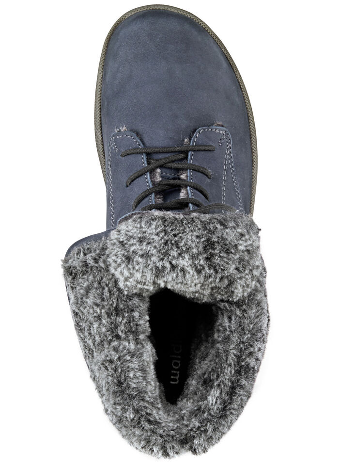 K&auml;ngor fr&aring;n Waldl&auml;ufer med mjuk kant i fuskp&auml;ls JEANS BL&Aring;