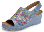 Gemini-sandaler med sofistikerade, färgglada flätade detaljer JEANS