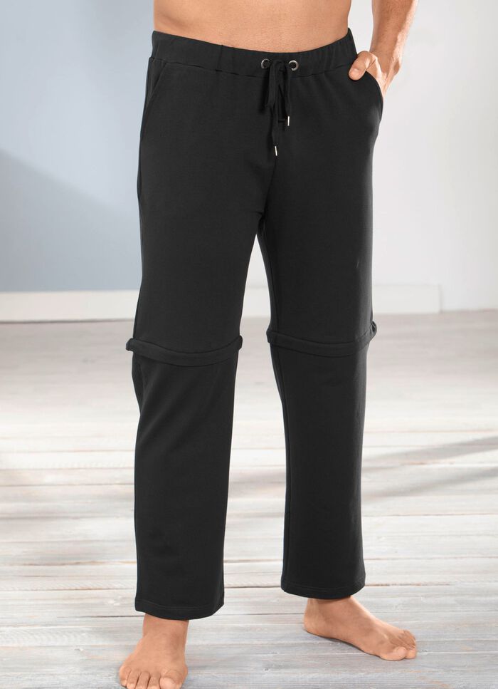 S&ouml;mn- och fritidsbyxor med olika b&auml;ralternativ 