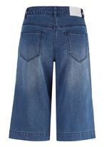 Bermudashorts med 5 fickor i denim 