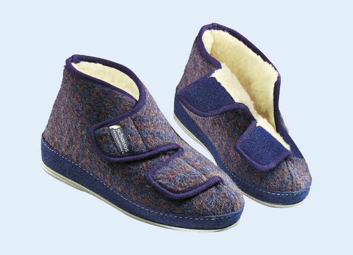 Loden klimattofflor serie från Schawos MARIN