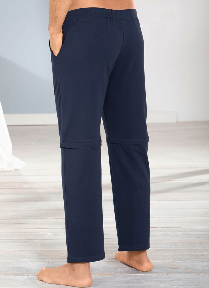 S&ouml;mn- och fritidsbyxor med olika b&auml;ralternativ 