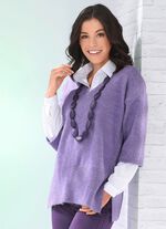 Jumper i mycket skön kvalitet LILAC MOTTLED