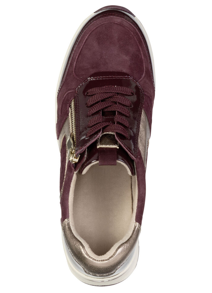 ELENA EDEN, snygga damsneakers, vidd H, med uttagbar fotbädd, 