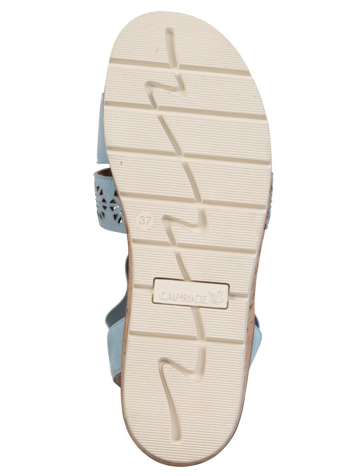 ELENA EDEN, sommarsandaler f&ouml;r dam, vidd G, med uttagbar fotb&auml;dd 