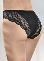 Laurina fyrapack trosor med blommig elastisk spets, 