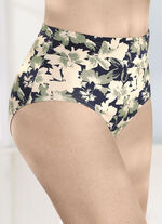 Fyrapack trosor med fin blommig design, 