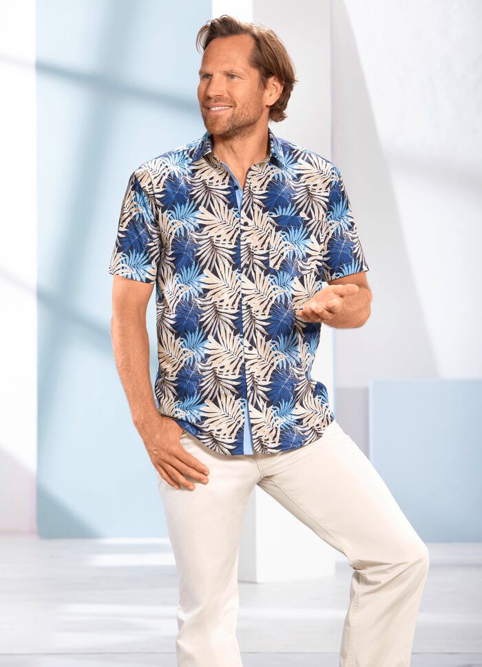 Snabbt designad "Milano Italy" skjorta 