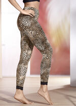 Leggings med leopardmönster, 