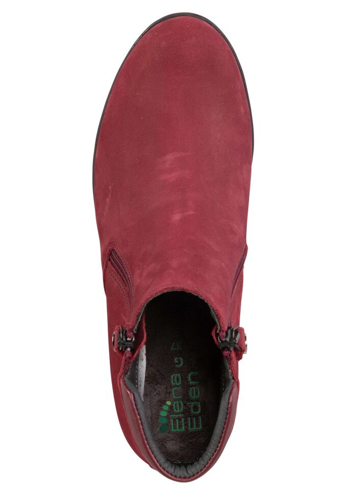 ELENA EDEN st&ouml;vlar med nappal&auml;derkant RUBINR&Ouml;D