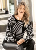 Tröja i jacquarddesign 