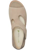 Waldl&auml;ufer, bekv&auml;ma damsandaler, bredd H, med uttagbar fotb&auml;dd SAND