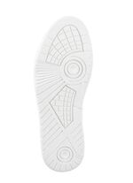 Waldl&auml;ufer sneakers av nappal&auml;der med luftiga perforeringar WEISS