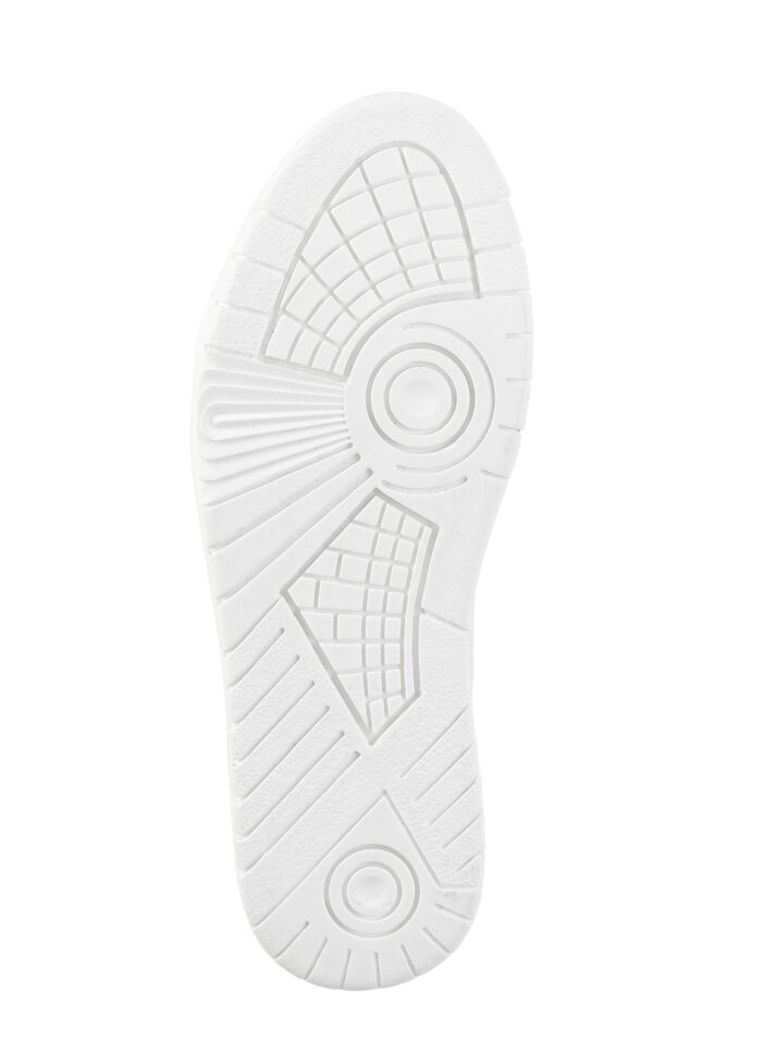 Waldl&auml;ufer sneakers av nappal&auml;der med luftiga perforeringar WEISS