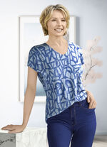 Skjorta med all-over tryck 