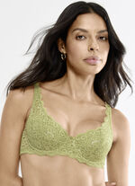 Triumph Amourette bygel-bh med elastisk spets PISTAZIE