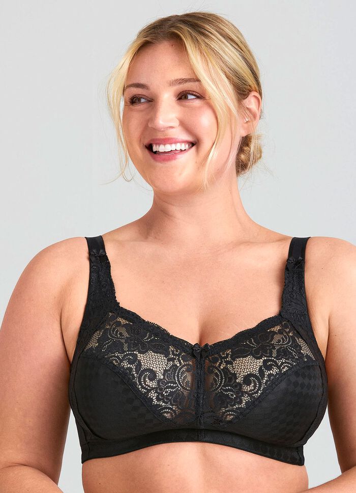 Miss Mary-bh med elastiska spetsinsatser 
