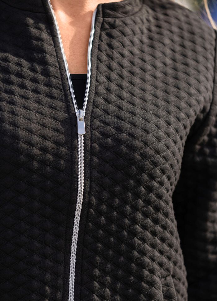 Blusjacka med st&aring;krage 