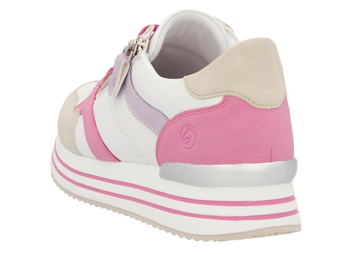 Remonte sneakers med sn&ouml;rning av nappal&auml;der 