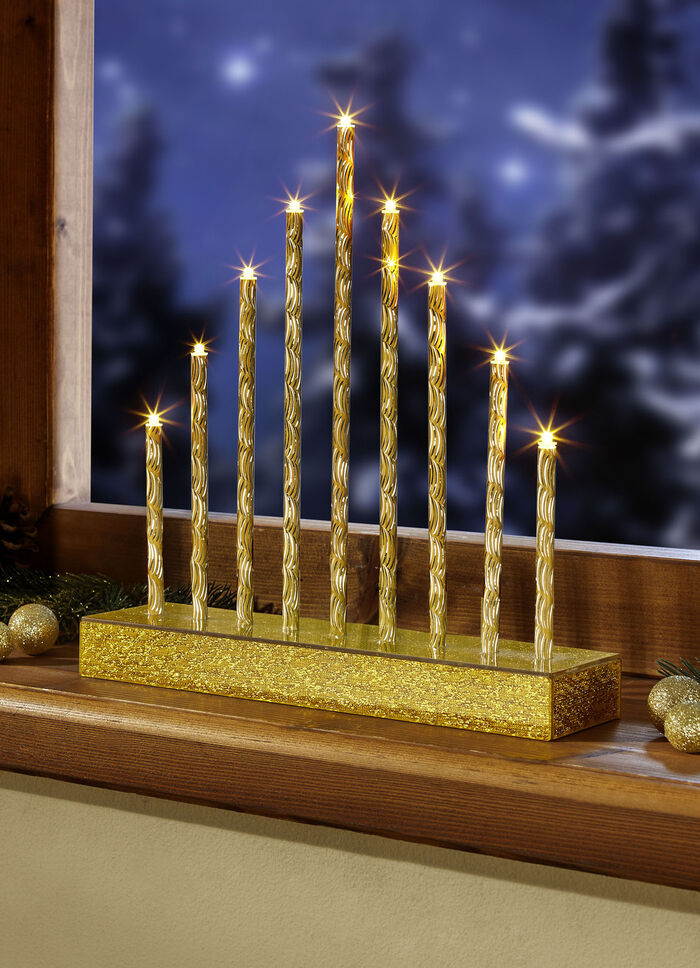 LED-st&aring;ngkrona GOLD