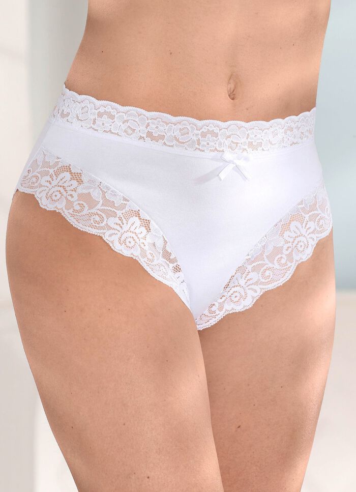 Fyrapack trosor med elastisk spets 