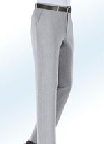 Byxor i linnelook i 2 f&auml;rger METALLAD LJUSGR&Aring;