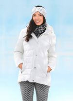 Funktionell jacka med avtagbar huva 