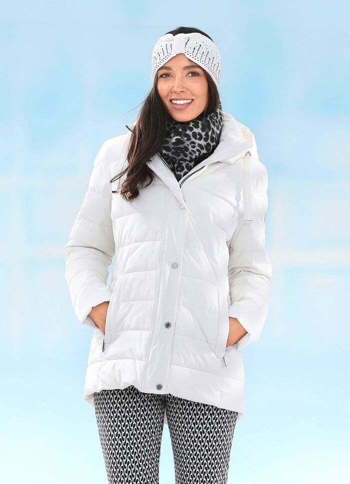 Funktionell jacka med avtagbar huva 