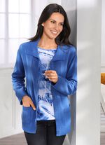 Cardigan med ribbade detaljer 