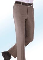 Byxor i linnelook i 4 f&auml;rger 