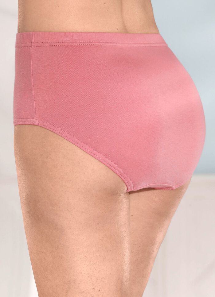 Fempack trosor med res&aring;r i midjan 