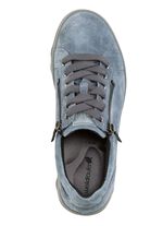 Waldl&auml;ufer sn&ouml;rsko tillverkad av mjukt mockal&auml;der 