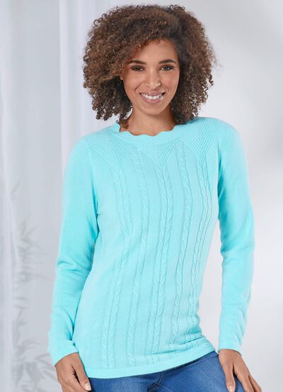 Tröja i mycket mjuk kvalitet 