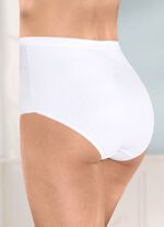 Fempack trosor med blommotiv 