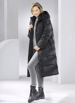 Dunkappa med fast huva 