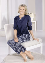 Tv&aring;pack l&aring;ng&auml;rmad pyjamas med l&aring;ngbyxor 