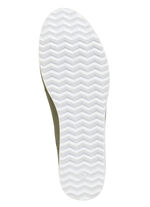 ELENA EDEN tofflor i mjukt nappaläder med perforeringar KHAKI