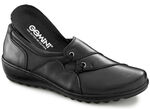 Gemini loafer i nappaläder av ko SVART