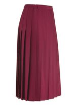 Kjol med figursmickrande allroundveck 