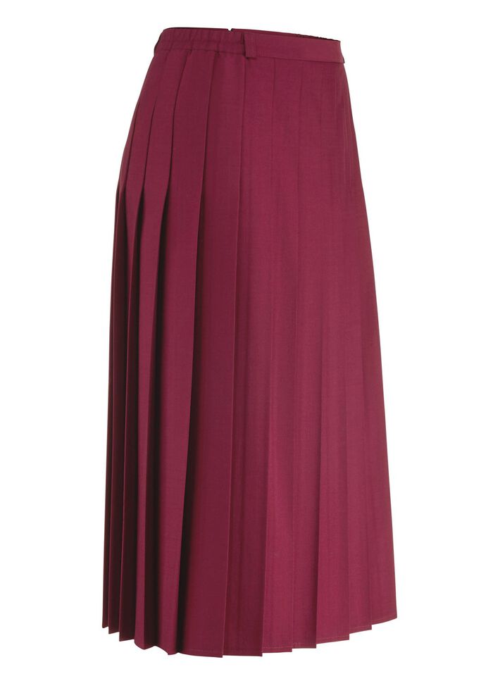 Kjol med figursmickrande allroundveck 