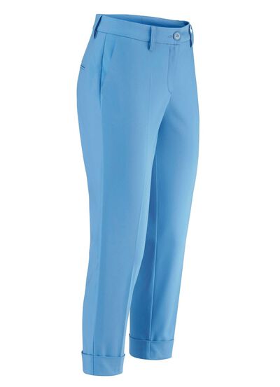 Byxor i aktuell 7/8-l&auml;ngd 