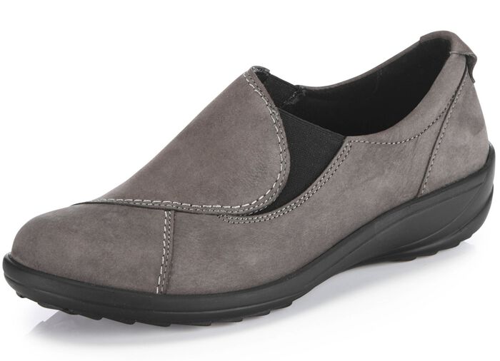 ELENA EDEN tofflor i nubuckl&auml;der 