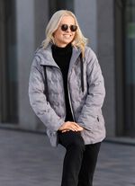 Jacka med limmade kammare 